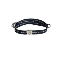 Bracciale Baroni Gioielli Donna in Argento NP CUORE AG NERO LAMI - NP CUORE AG NERO LAMI